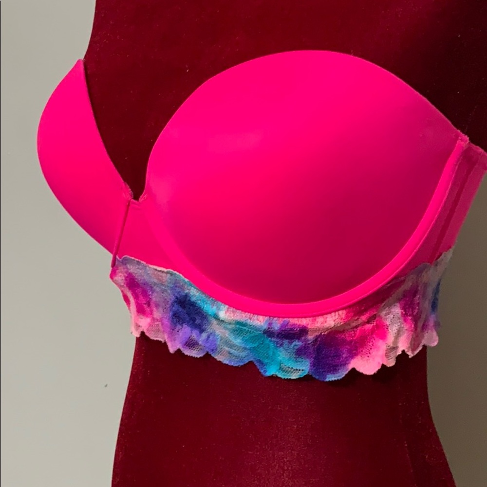 PINK Strapless Bralette